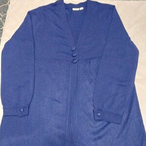 CATO NWOT Ladies 2-Button Knit Sweater – Size XL – Casual Elegance